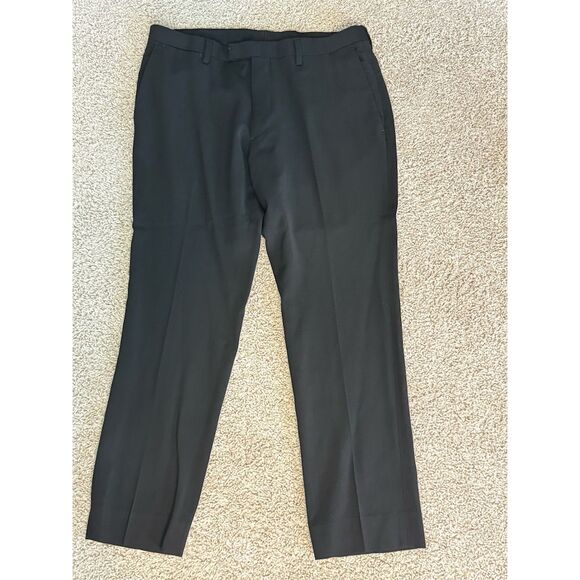 Banana Republic Men's Slim Fit Dress Pants Black Size 33x30 - Picture 1 of 4